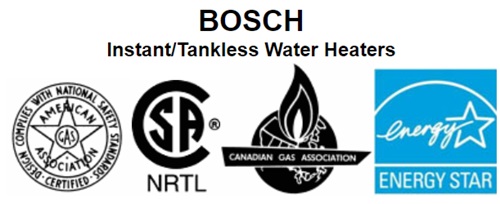 BOSCH Tankless Water Heaters on Demand